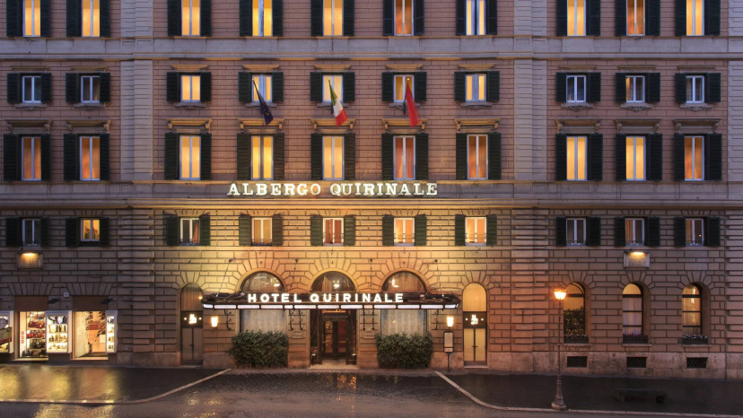 Hotel Quirinale — отель с удобствами в Риме
