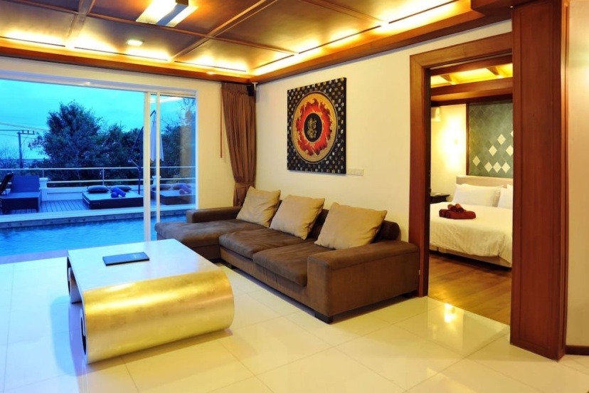 2 Bedroom Sea View Villa Big Buddha 3 — отель в Кохе, Таиланд