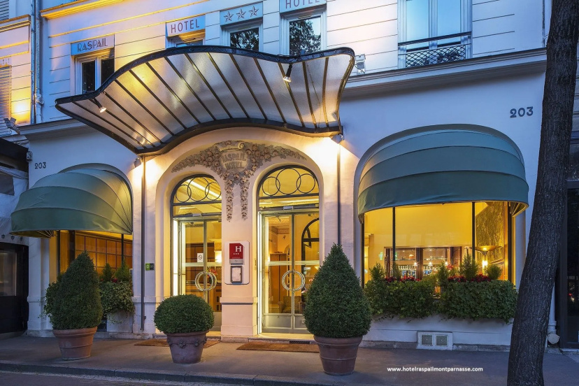 Hotel Raspail Montparnasse — отель рядом с интересными местами в Париже