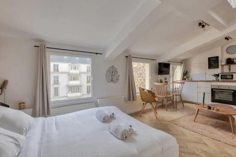 Appartement Douillet proche Arc Triomphe - 2P — отель с удобным расположением в Париже