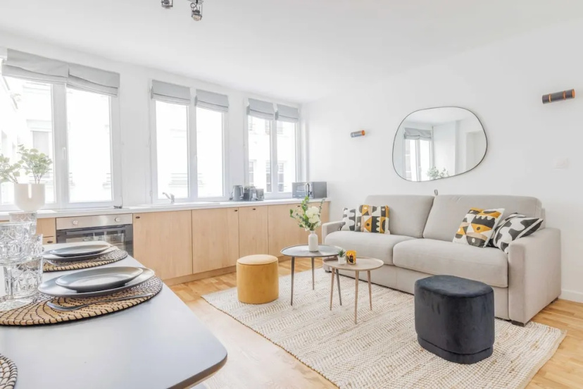 Wonderful Apartment - 2br/6p - Montorgueil — забронировать отель в Париже