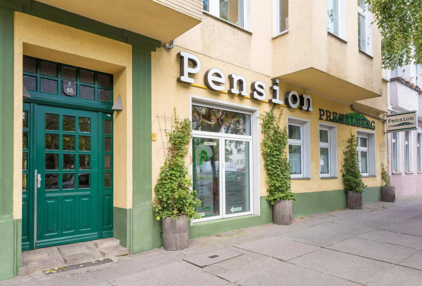 Pension Prenzlberg — отель с удобствами в Берлине