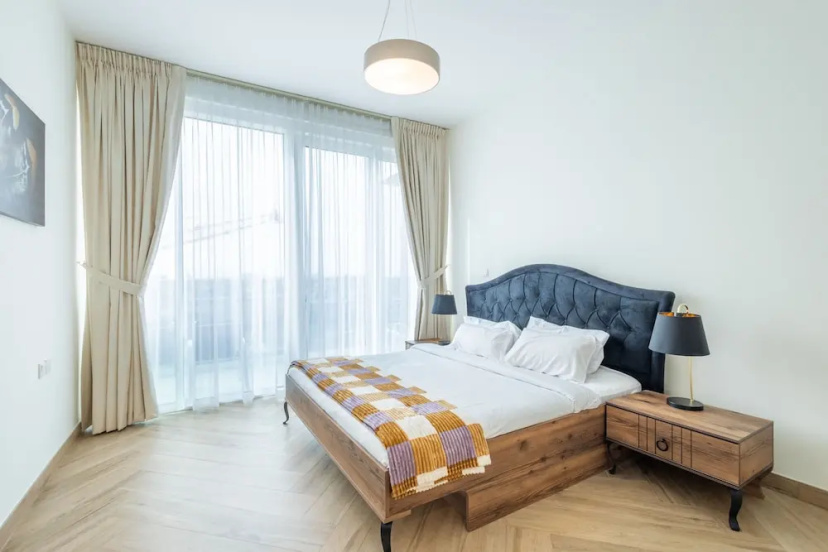SuperHost - Chic Modern 1BR Apt Retreat with City View — отель в Дубае, Объединенные Арабские Эмираты