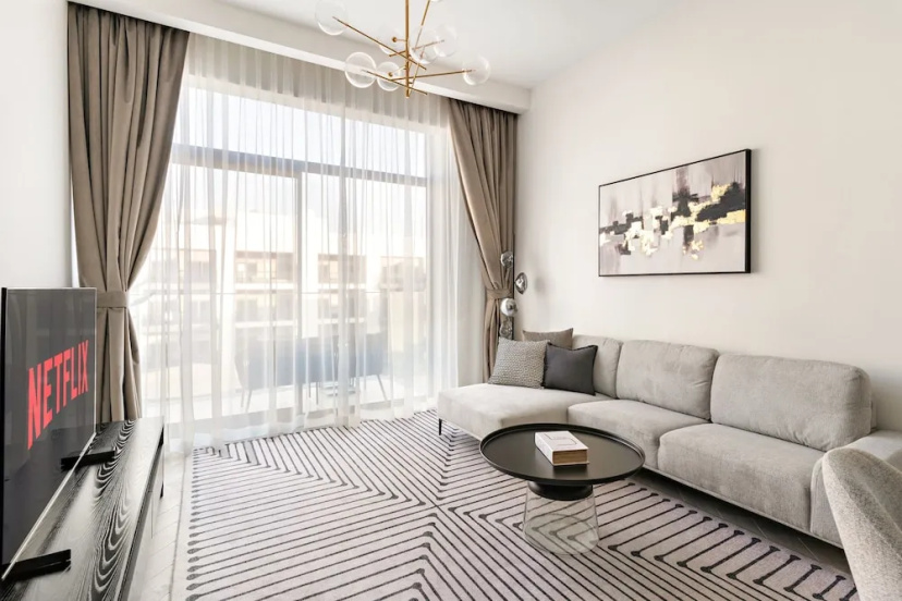 Oxford Terraces 2 - 412 2BD — комфортный отель в Дубае