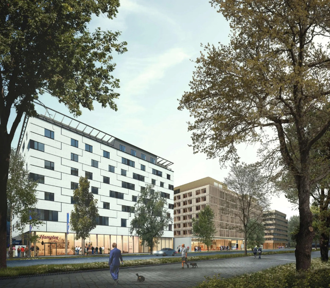 Hampton by Hilton Vienna Messe — отель с удобствами в вене
