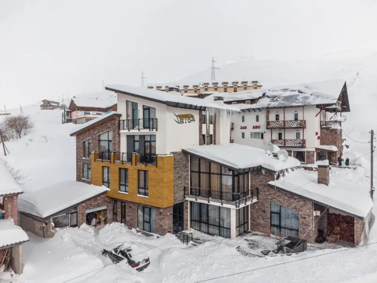 Hotel Tsiga Gudauri — отель с удобным расположением в Гудаури