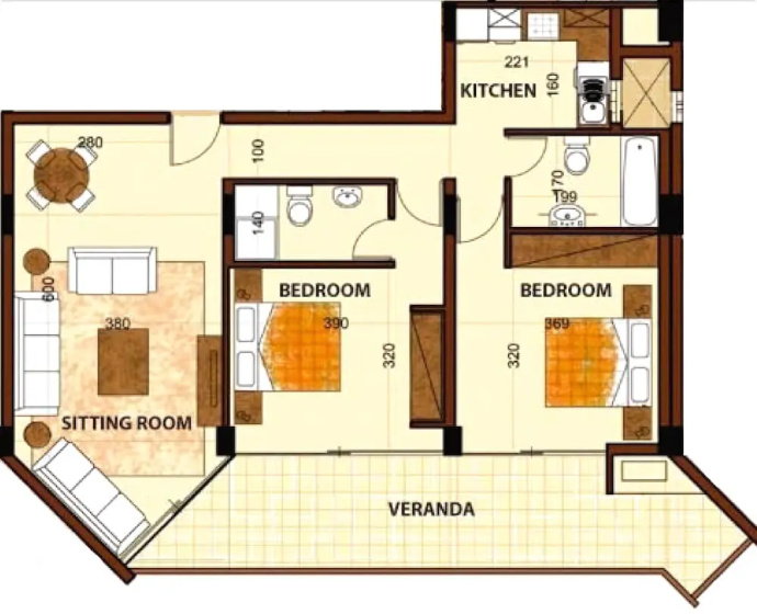 Eden Beach Apartments 4 — отель в Лимассол, Кипр