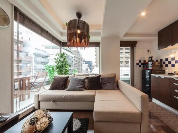 Shinsaibashi Mesonetto Private Apartment — отель с удобствами в Осаке
