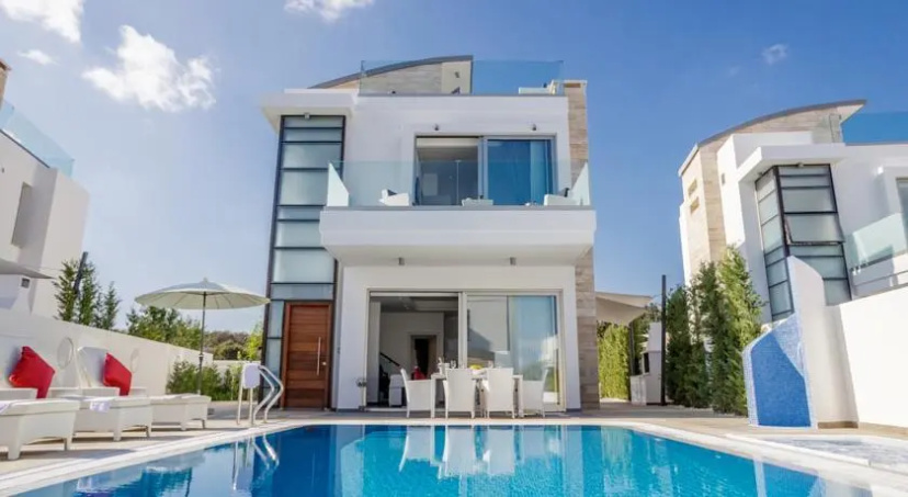 Oceanview Villa 179 — отель с удобствами в Протарас