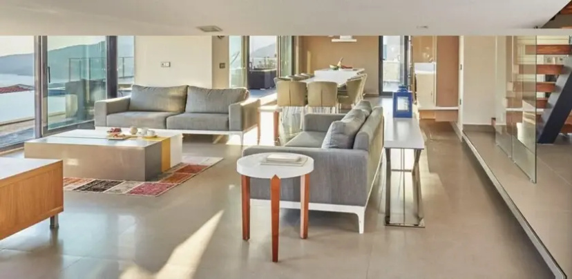 Villa Elmas -stunning 5 bed Villa With Rooftop bar — комфортный отель в Калкан