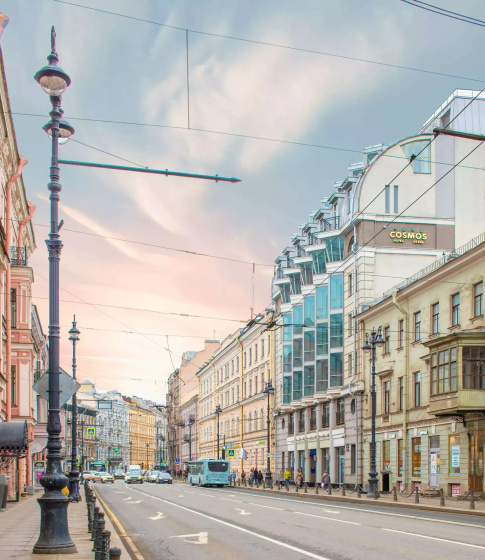Cosmos Hotel Nevsky — комфортный отель в Санкт-Петербурге