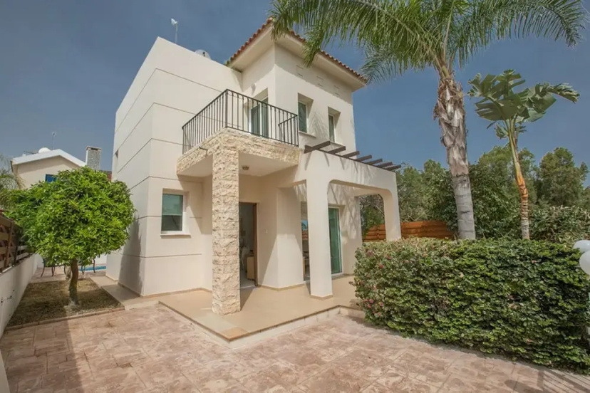 Cyprus Villa Near the Beach, Paralimni Villa 1308 — забронировать отель в Протарас