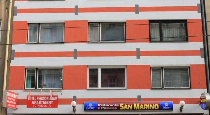 Hotel Pension Adam Apartment — отель с удобствами в вене