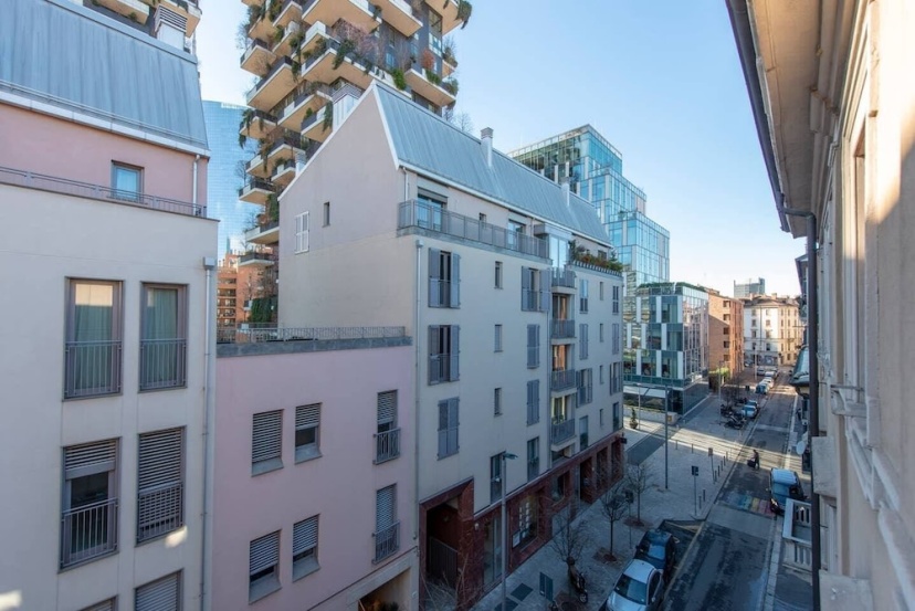 JOIVY Apartment, Window to the Vertical Forest — комфортный отель в Милане