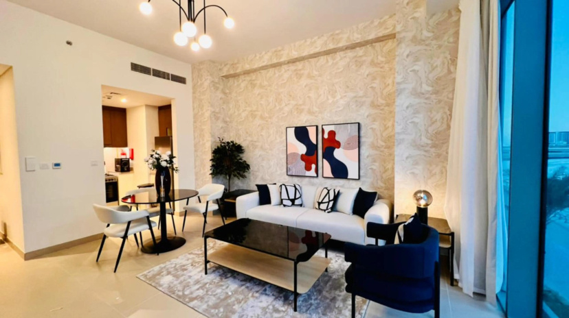 Цены на Luxury beach front apartment with balcony Dubai Marina в Дубае