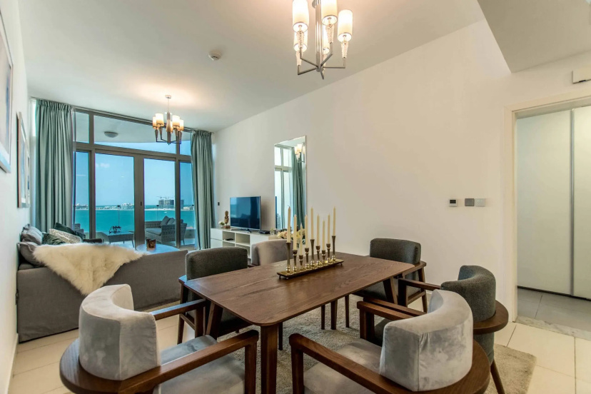 KeyHost - Chic 1BR - Full Sea view - Palm Jumeirah - K760 — забронировать отель в Дубае