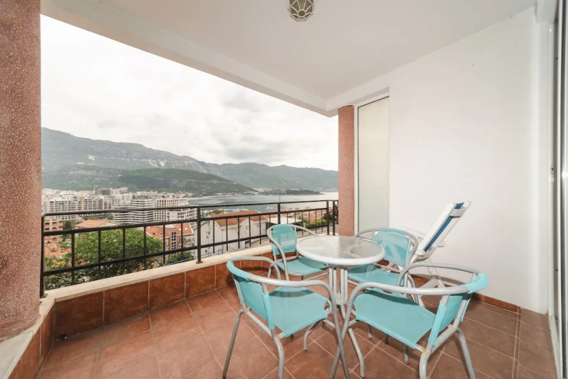 Sea view studio Tibor — забронировать отель в Будва