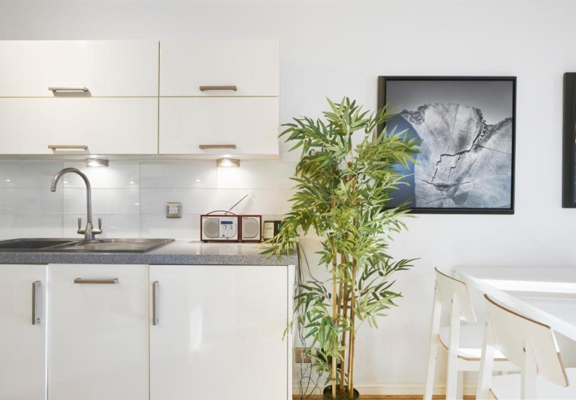 Stylish Central London Apartment with indoor Pool and Terrace with quiet view — отель с удобствами в Лондоне