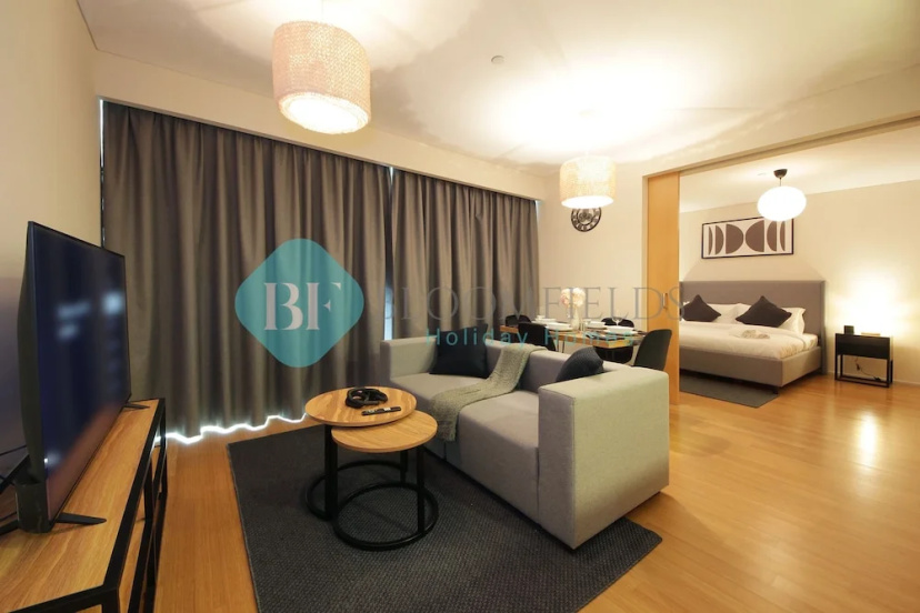 Relaxing Condo in Al Raha Beach — отель с удобным расположением в Абу