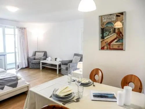 Apartment Chesa Ova Cotschna 304 — отель с удобным расположением в Санкт-Морице