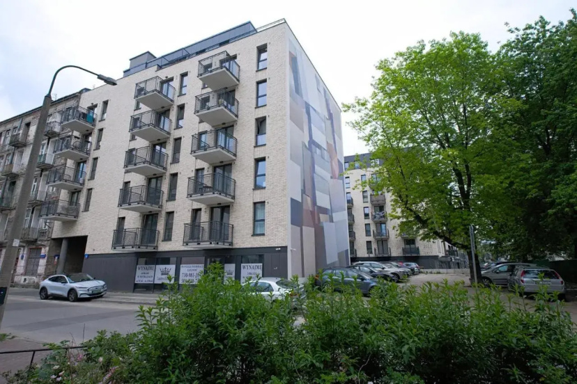 2Br Apt Strzelecka 24 with balcony — комфортный отель в Варшаве