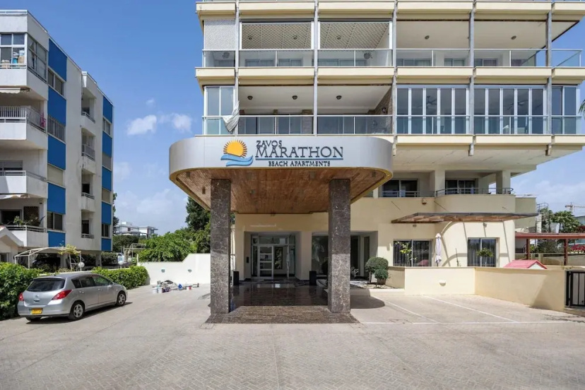 Цены на Marathon Beach Apartment - Sea View, Shared Pool в Лимассол