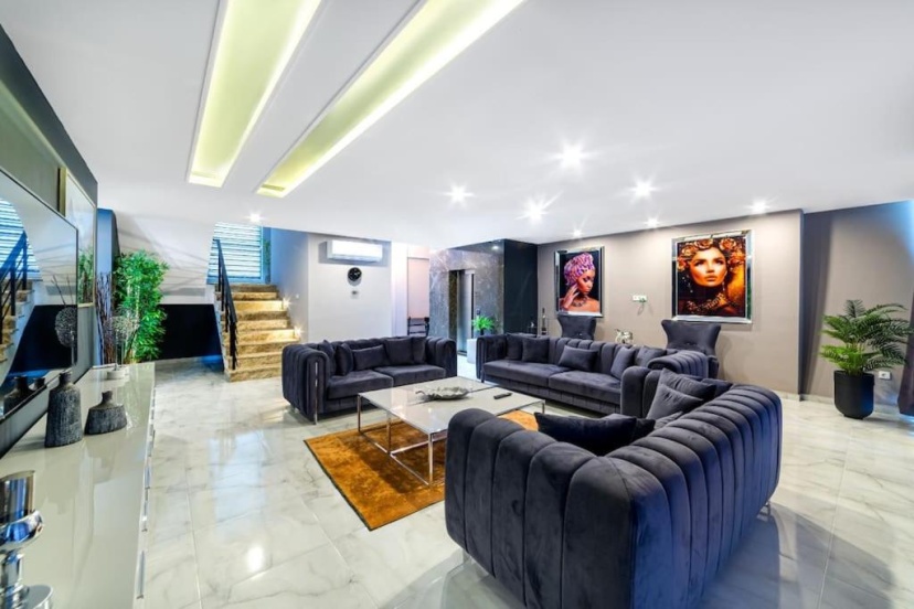 City and Sea View Pool Lüx Villa — комфортный отель в Аланье