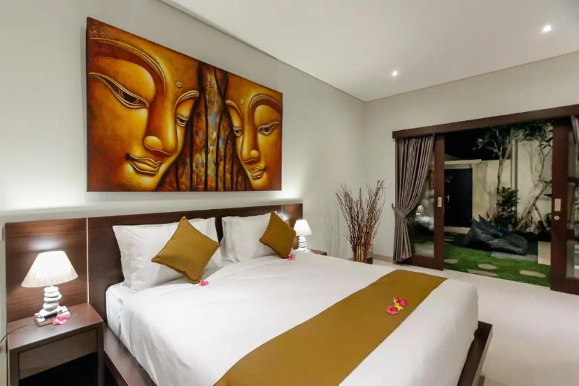 Villa 66, 5 min walk to Double 6 beach — комфортный отель в Кута