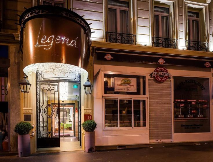 Legend Saint Germain 4 — отель в Париже, Франция
