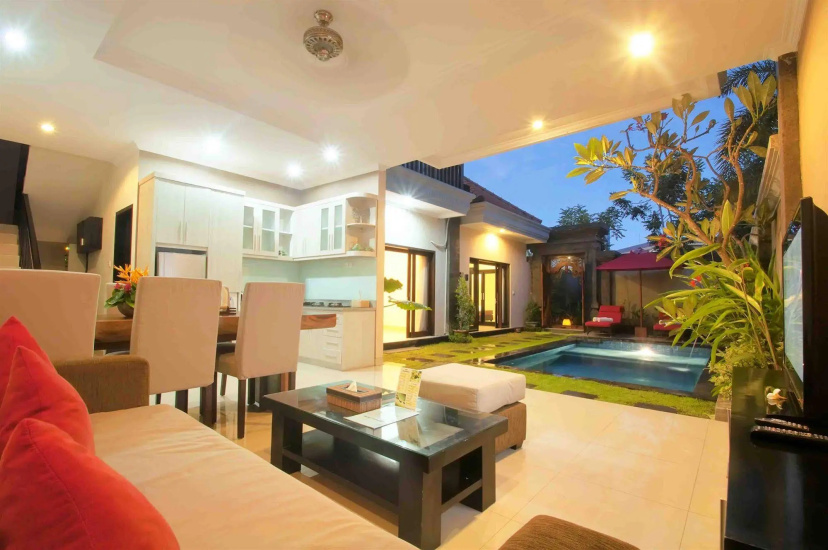 De'bharata Bali Villas Seminyak — отель с удобствами в Кута