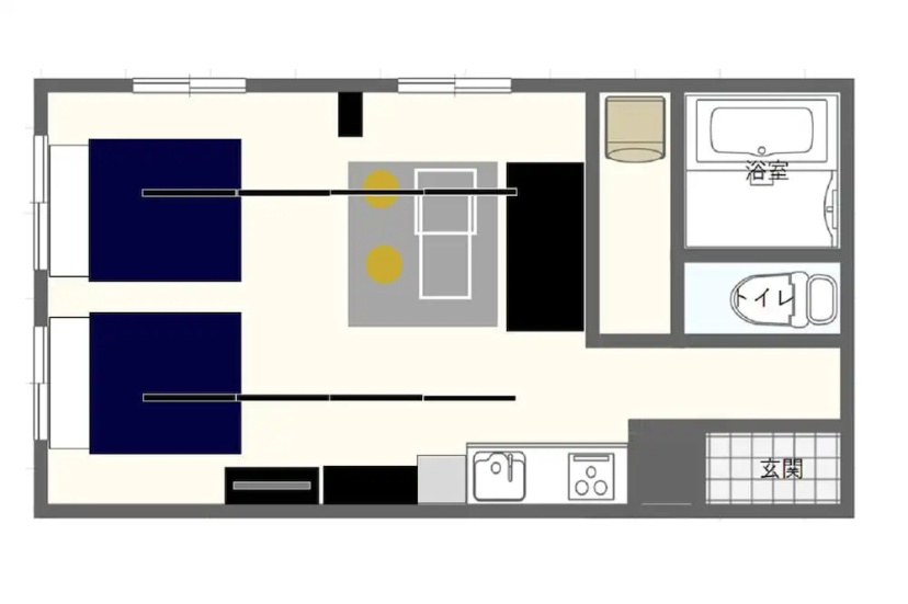 B6. Stylish & Modern Studio #Shinjuku — комфортный отель в Токио
