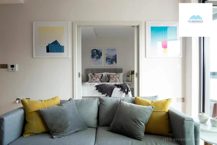 Stunning 1 Bed apartment at Kings Cross-St Pancras — комфортный отель в Лондоне