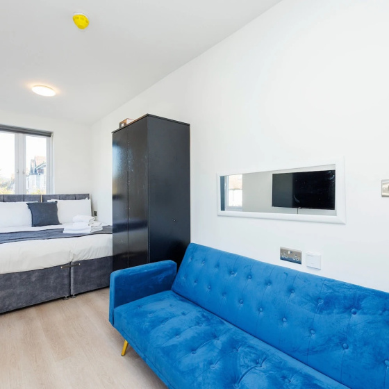 North West London Studio Apartment - Sleeps 3 — отзывы гостей и цены