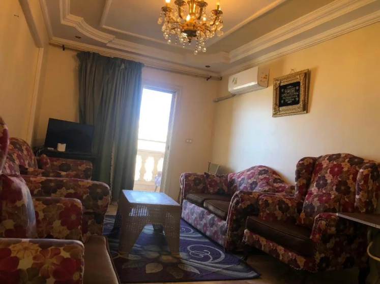 AC, Wi-Fi Panorama View Shahrazad Beach Apartment — отель с удобным расположением в Александрии