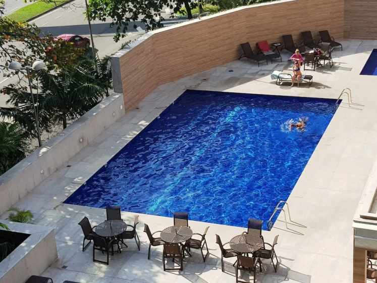 Apartamento em Cond de Luxo em Sao Conrado — отель с удобным расположением в Рио
