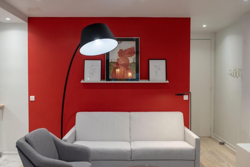 SUITE COCTEAU : au cœur de la Rive Gauche, neuf, design, 2/4/6 personnes — отель с удобным расположением в Париже