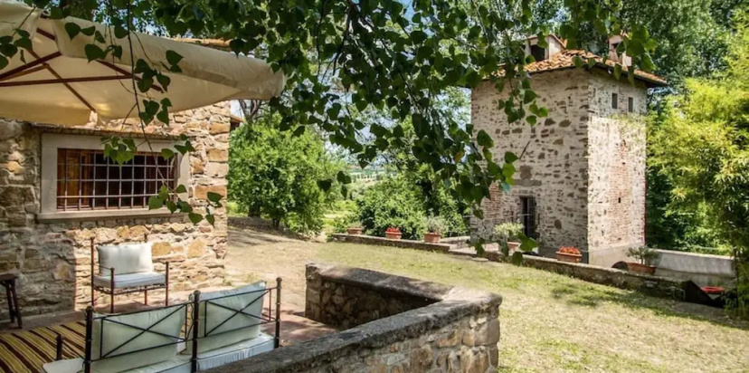 w Historic Tower w Private Pool Near Florence — комфортный отель в Флоренции