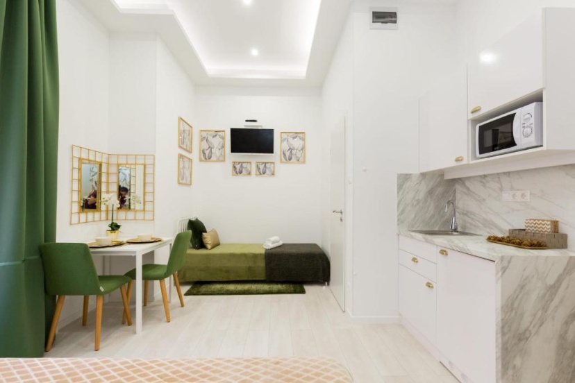 Modern studio with Balcony and AC — отель с удобным расположением в Будапеште