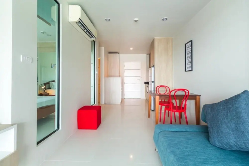 U606 - Convenient Patong Apartment for 3 People With Pool and gym — отзывы гостей и цены