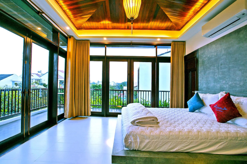 Azumi 01 bedroom balcony 2nd floor Apartment Hoian — комфортный отель в Дананге