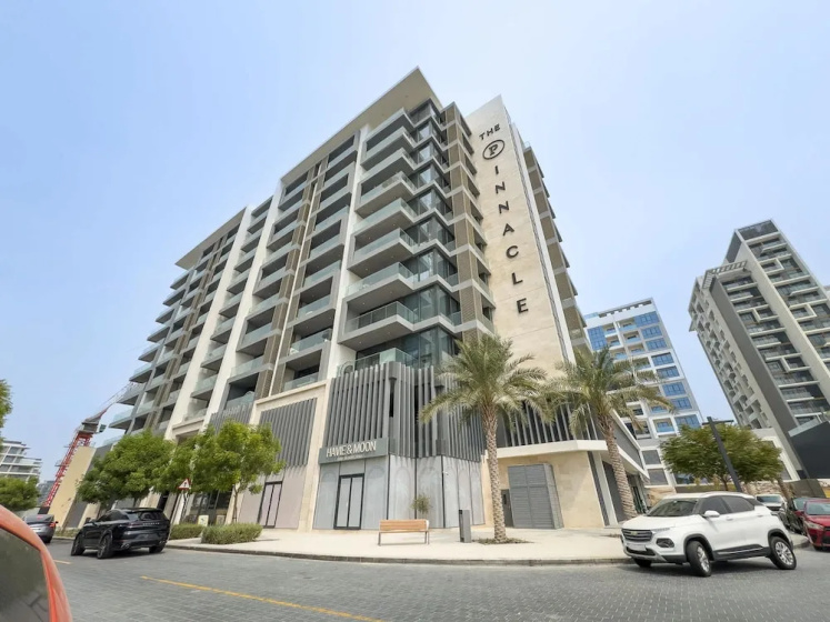 Cool 1-bedroom Apartment at The Pinnacle in Dubai Hills — комфортный отель в Дубае