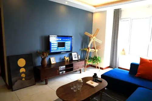 Sea View Apartment Qingdao North Railway Station Branch — отель с удобным расположением в Циндао
