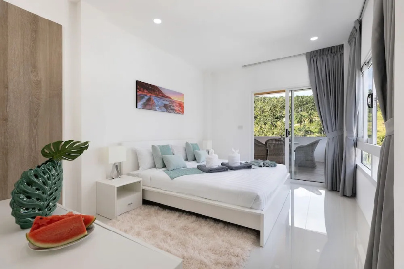 4BR Ocean View&PrivatePool VillaHighArk — отель с удобствами в Кохе