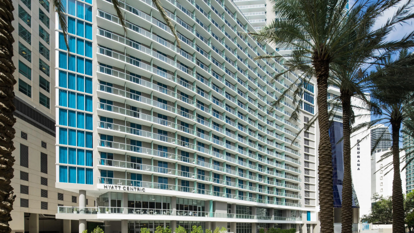 Hyatt Centric Brickell Miami — забронировать отель в Майами