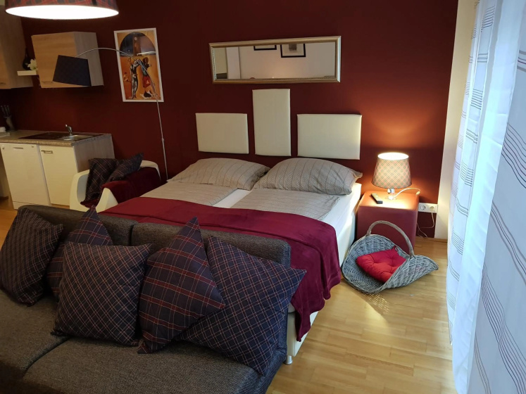 BullsLiving Kaisermühlen Apartment Erni next to UNO City — отель в вене, Австрия