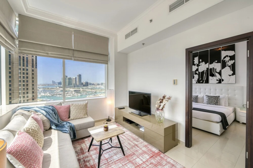Maison Privee - Modern Apt in JBR w/ Amazing Sea Views — забронировать отель в Дубае