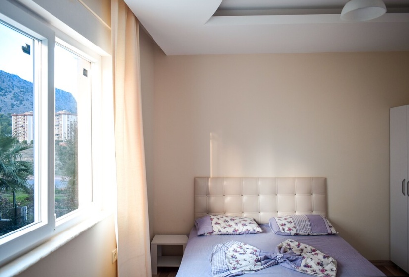 Spacious 2 Bedrooms for 5 People With Mountain View Free Wifi — отель с удобным расположением в Анталье