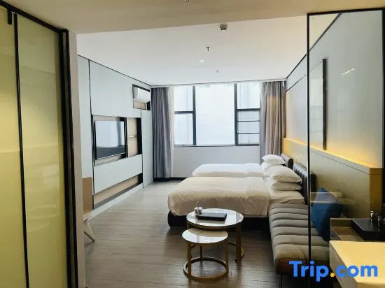Pu'er Apartment (Shuibei Jewelry City Tianbei Subway Station) — отель с удобным расположением в Шэньчжэне