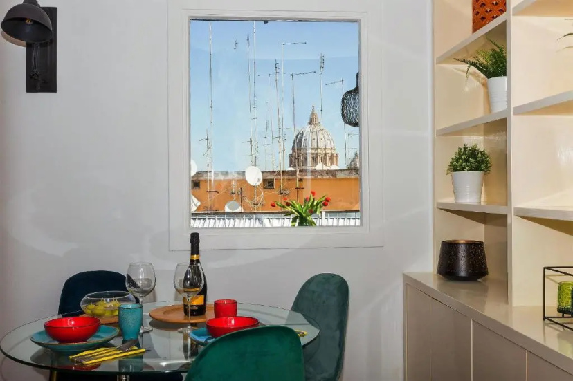 Dome Terrace Apartment — отель с удобствами в Риме
