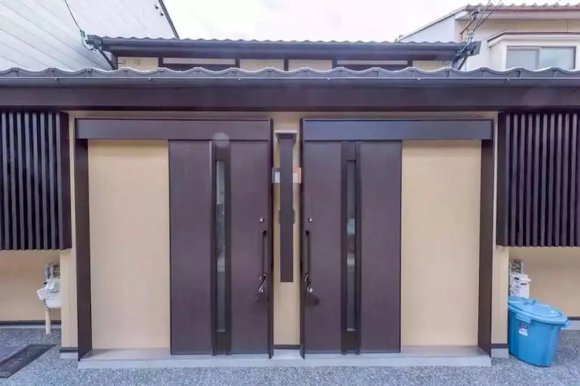 Kitano Tenmangu House A — отель с удобствами в Киото